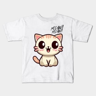 CAT MIAW! Kids T-Shirt